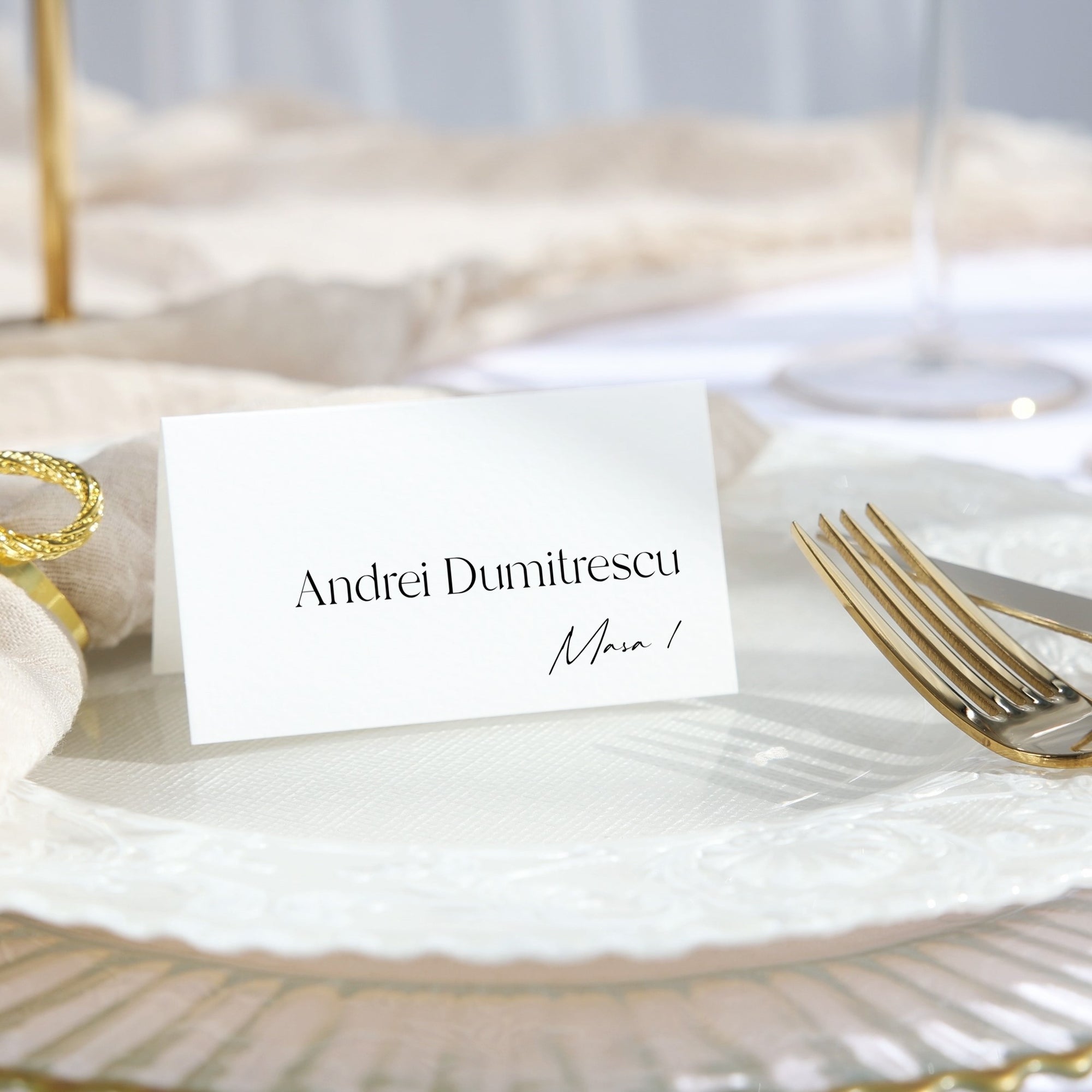 Floral Union wedding invitation