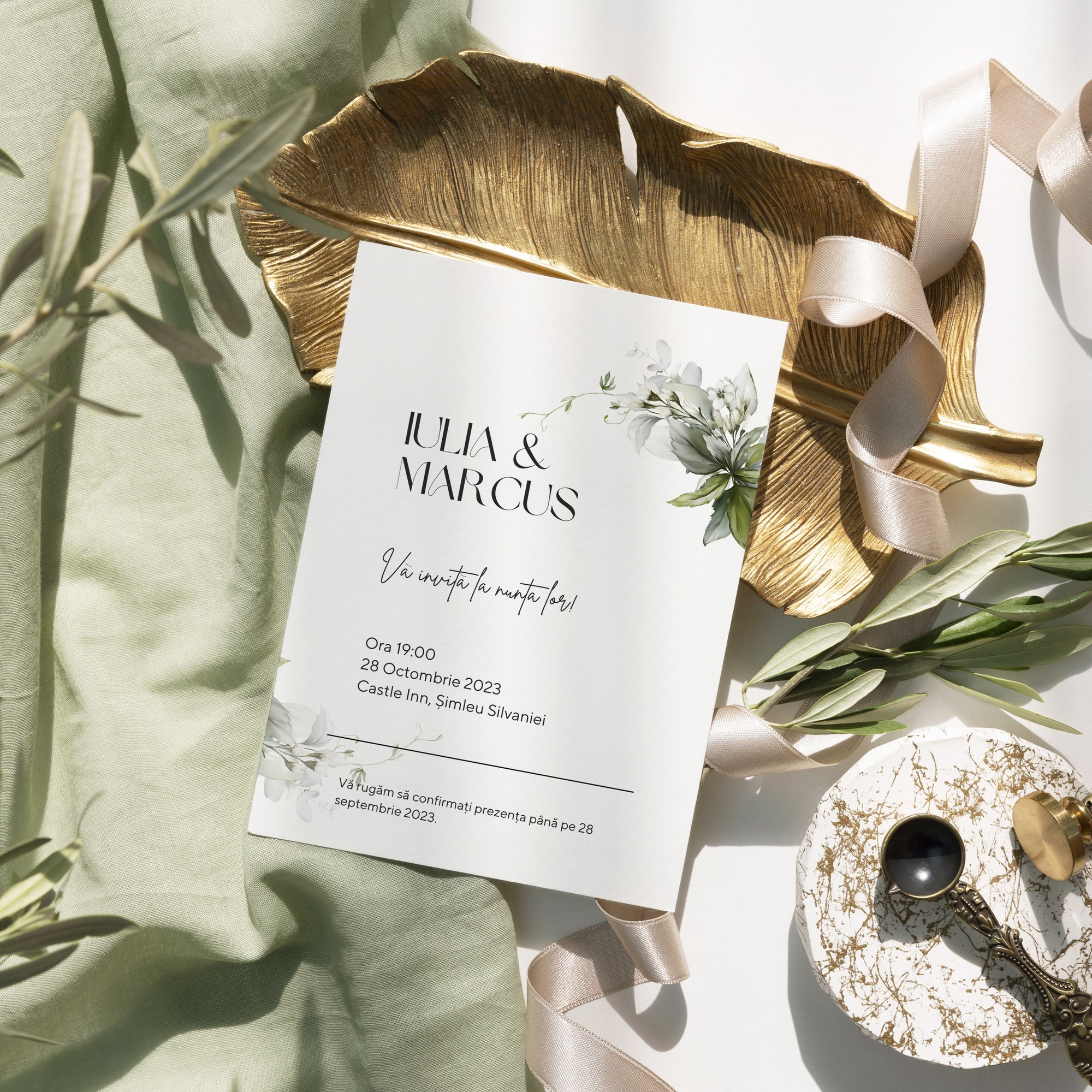 Invitația Petal Symphony