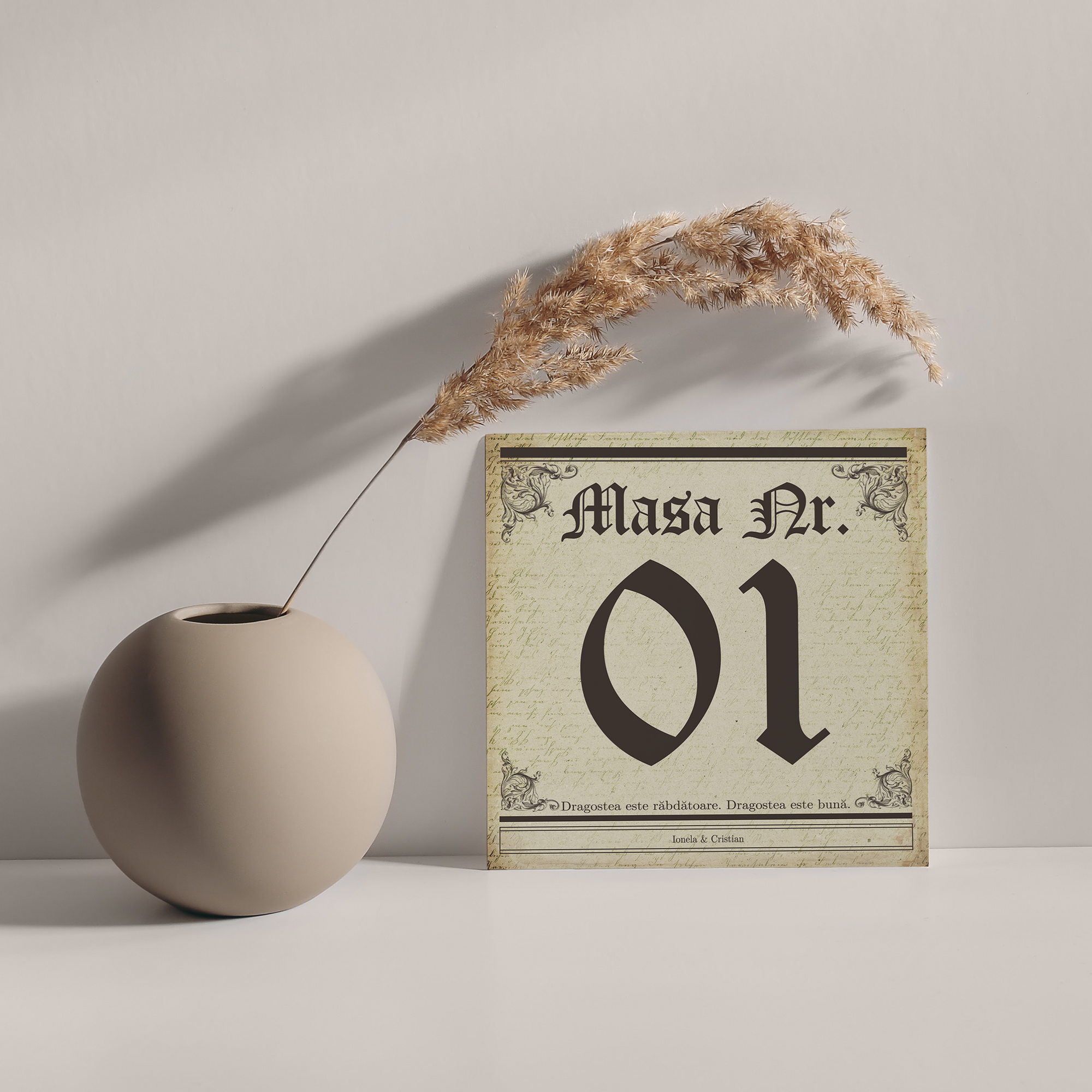 Vintage Newspaper wedding invitation