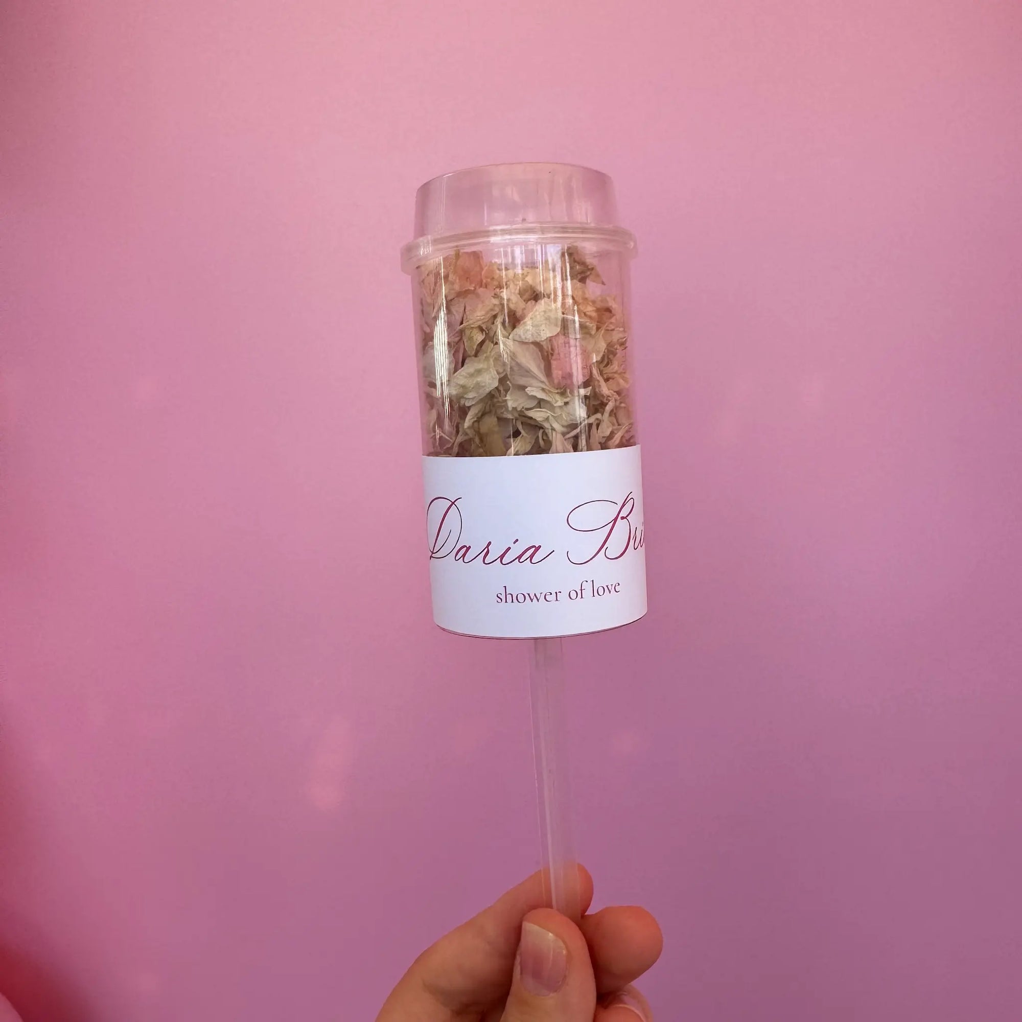 Confetti flori uscate romantic, set personalizat pentru nuntă și petreceri burlăcite cu design premium