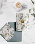 Floral Crown wedding invitation