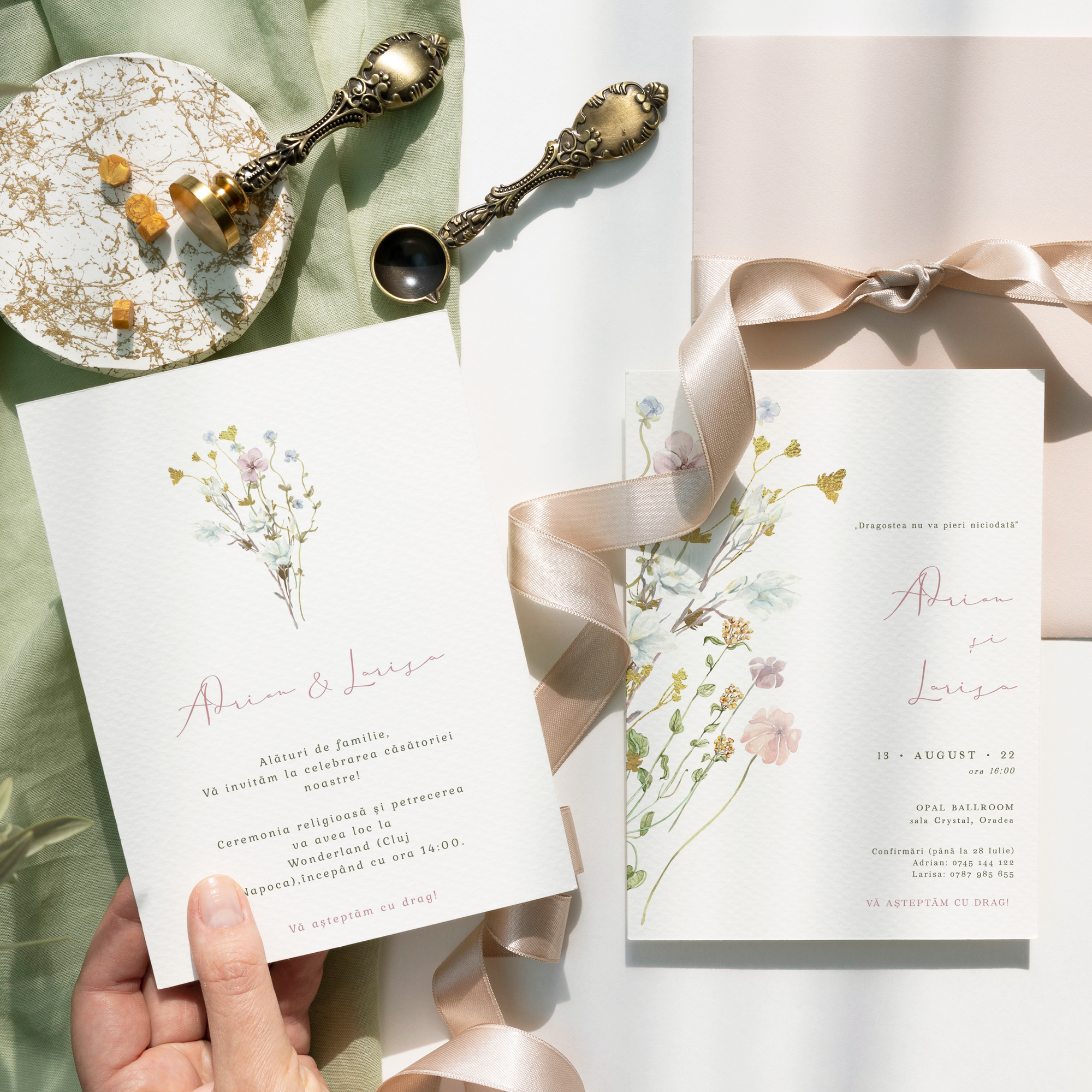 Wild Flowers Invitation