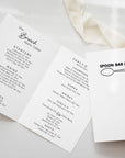 Book menu