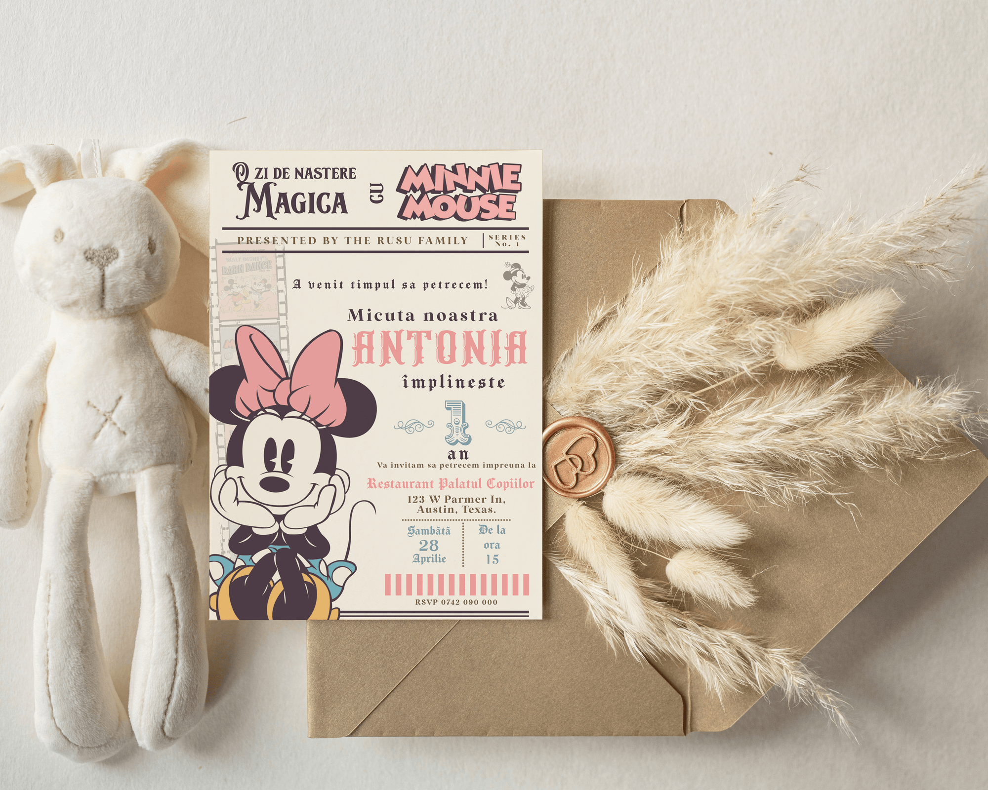 Minnie's invitation