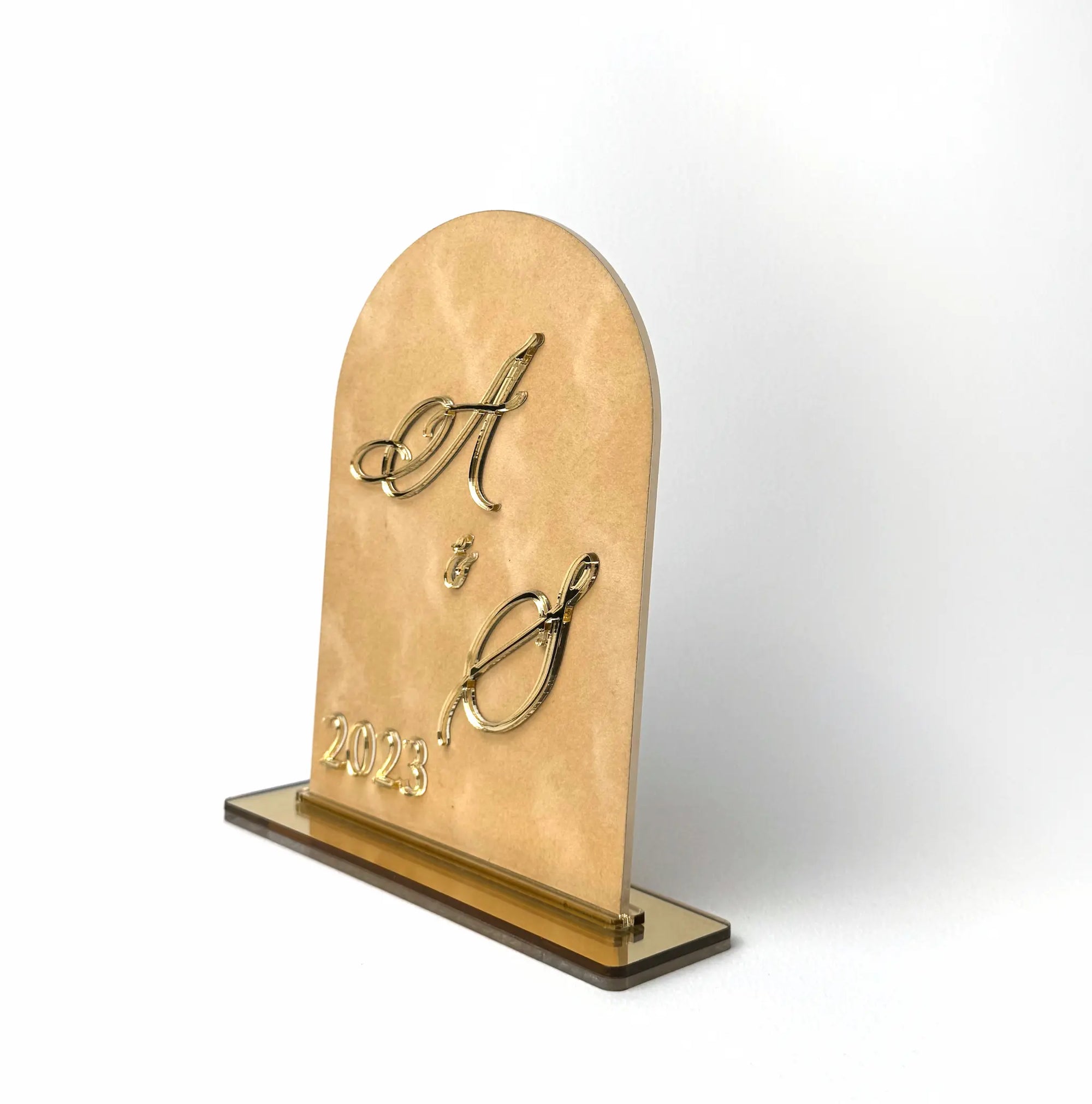 placuta personalizata candy bar acril cu finisaj catifea Diandra Events