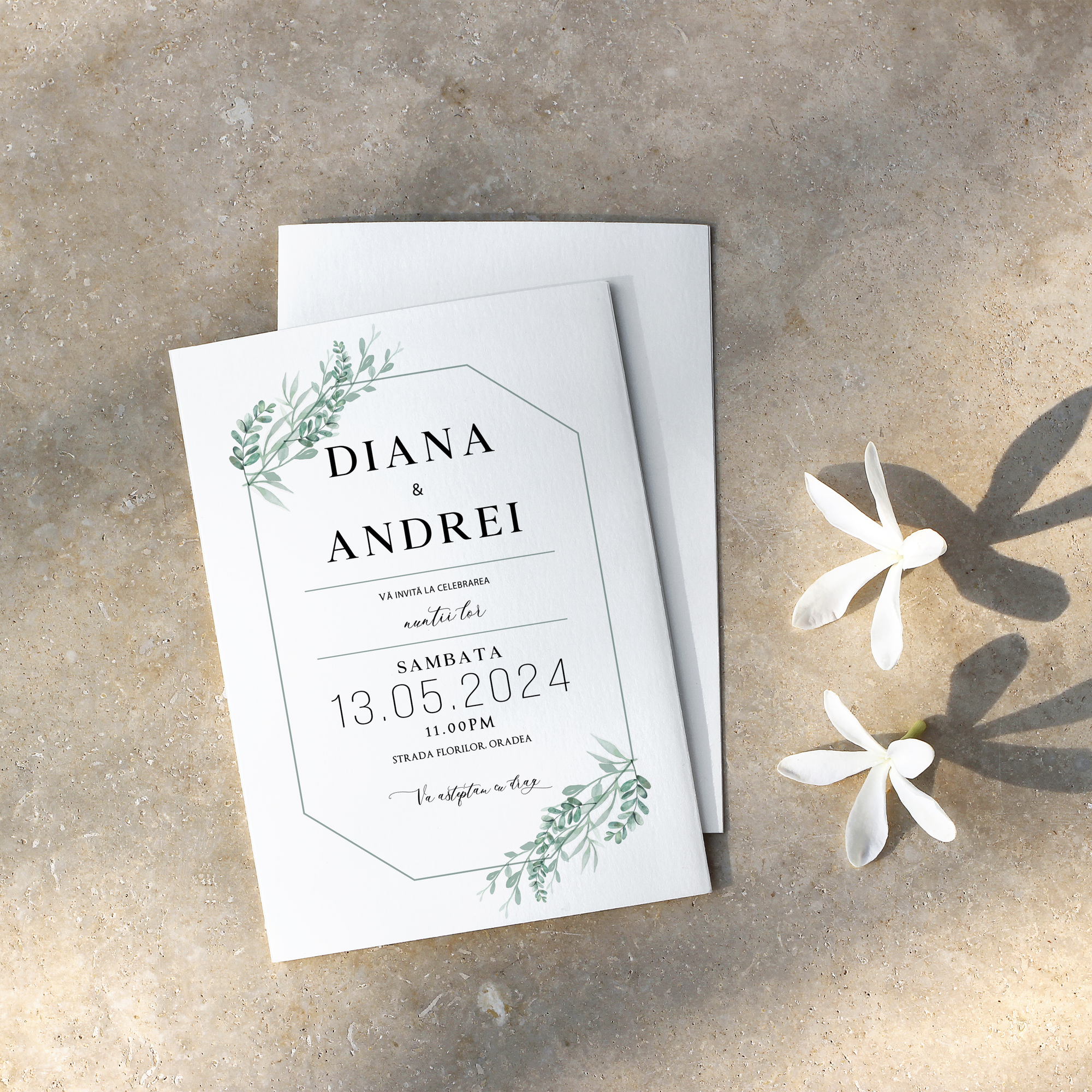 Invitatie nunta Diane