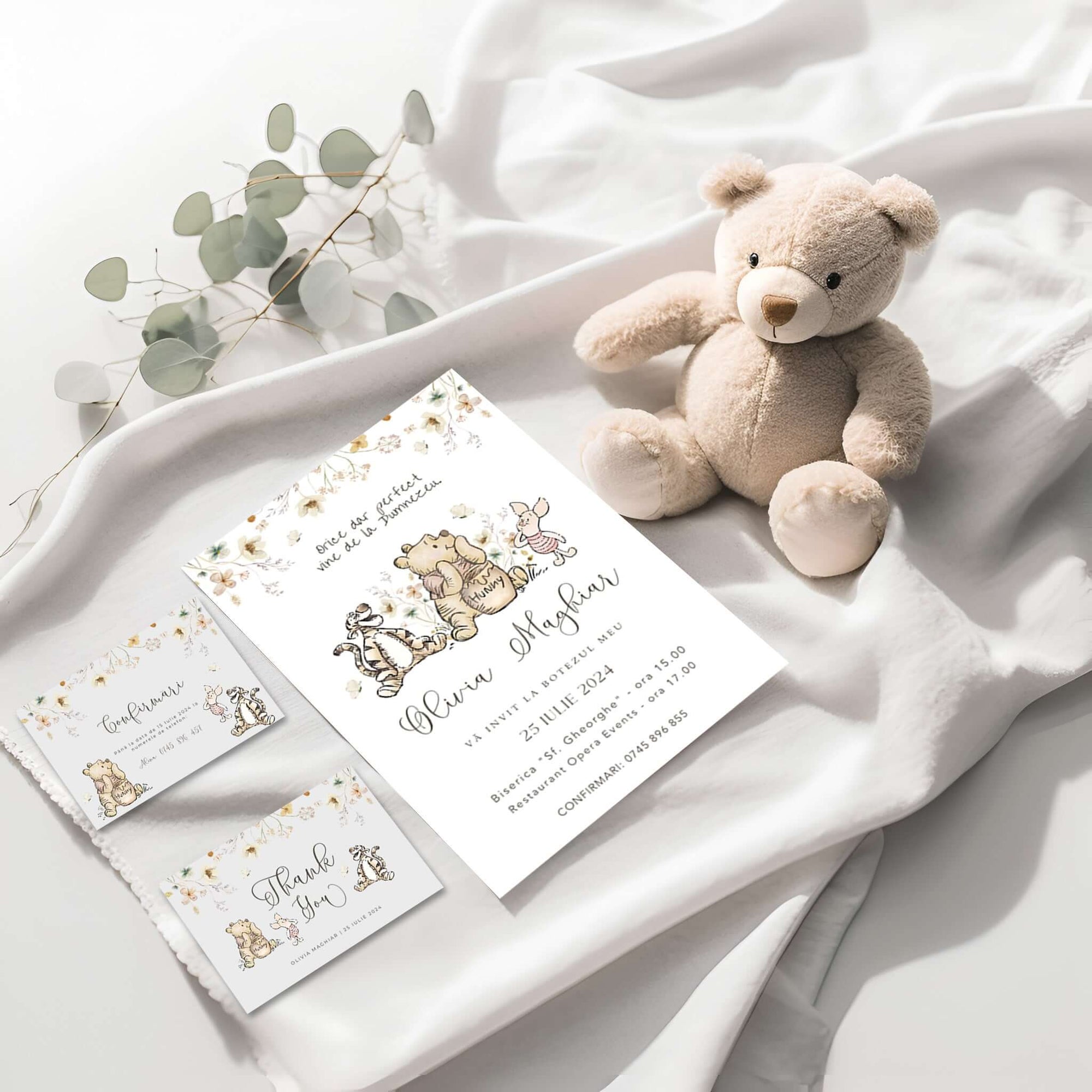 Winnie the Pooh Invitation