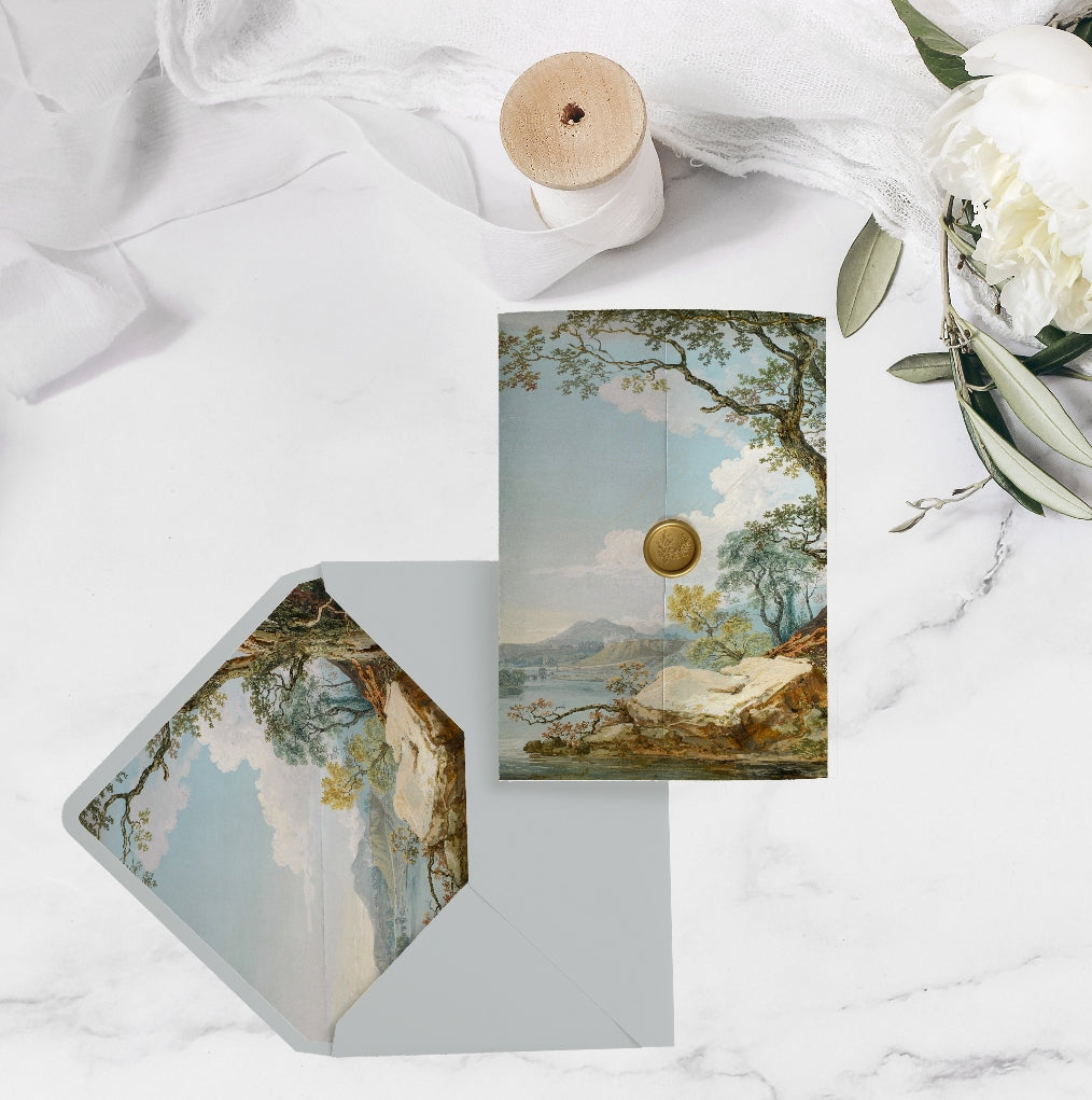 Liner Plic Elegant pentru Invitații Fine Art | Diandra Events - DIANDRA ...
