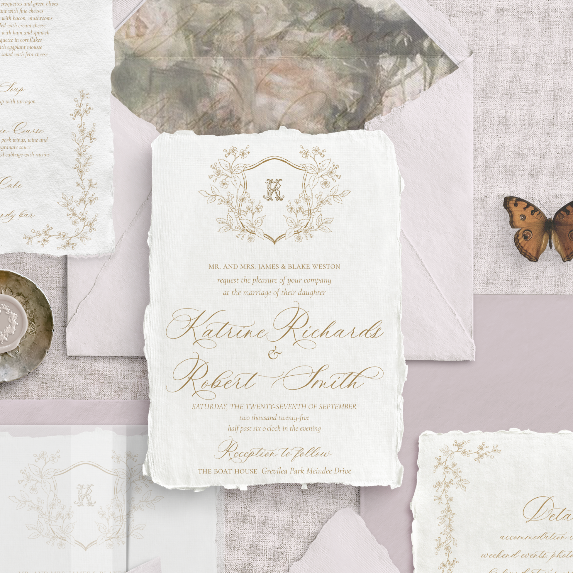 Katrine&#39;s wedding invitation