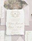 Katrine's wedding invitation