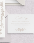 Oliver wedding invitation