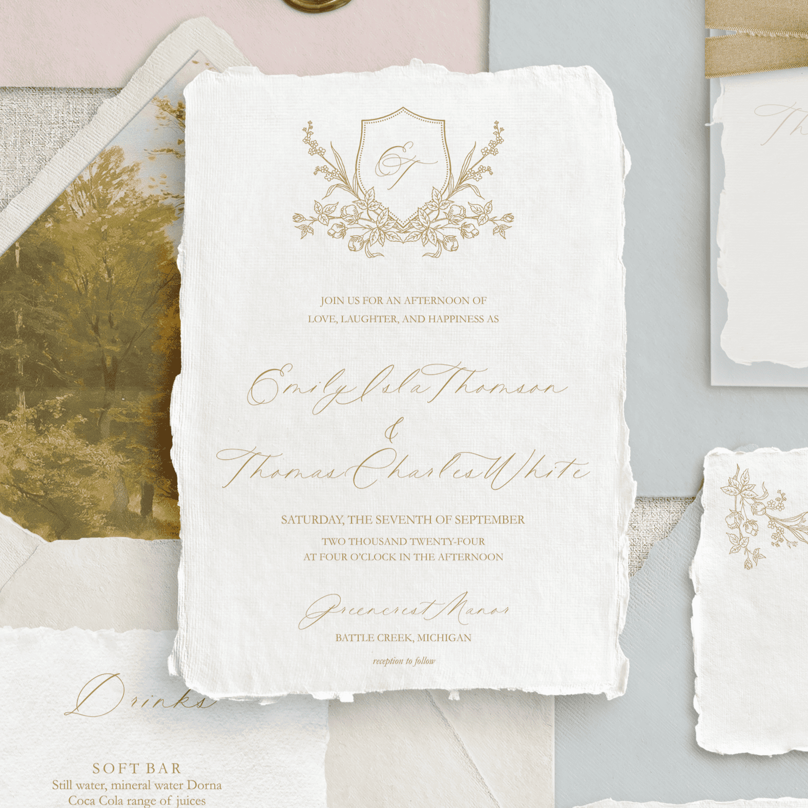 Emily&#39;s wedding invitation