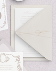 Oliver wedding invitation