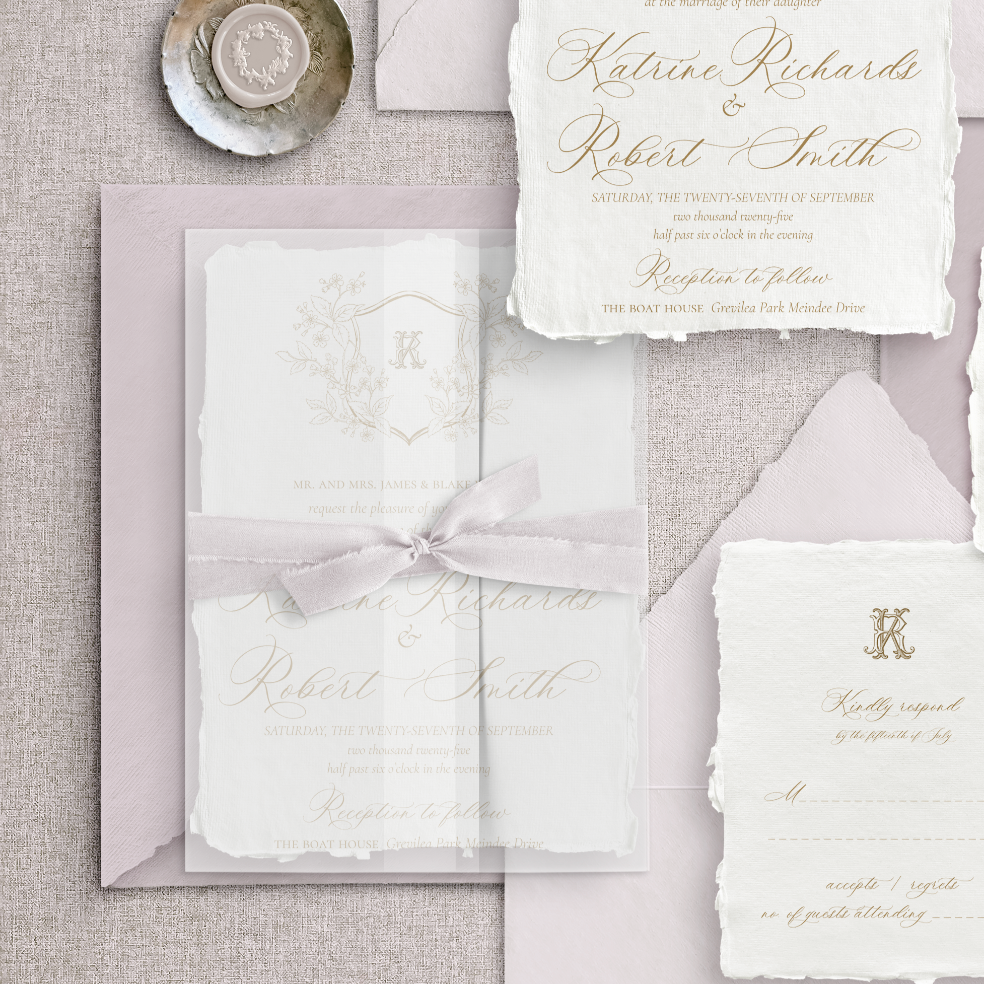 Katrine&#39;s wedding invitation