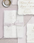 Katrine's wedding invitation