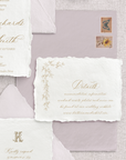 Katrine's wedding invitation