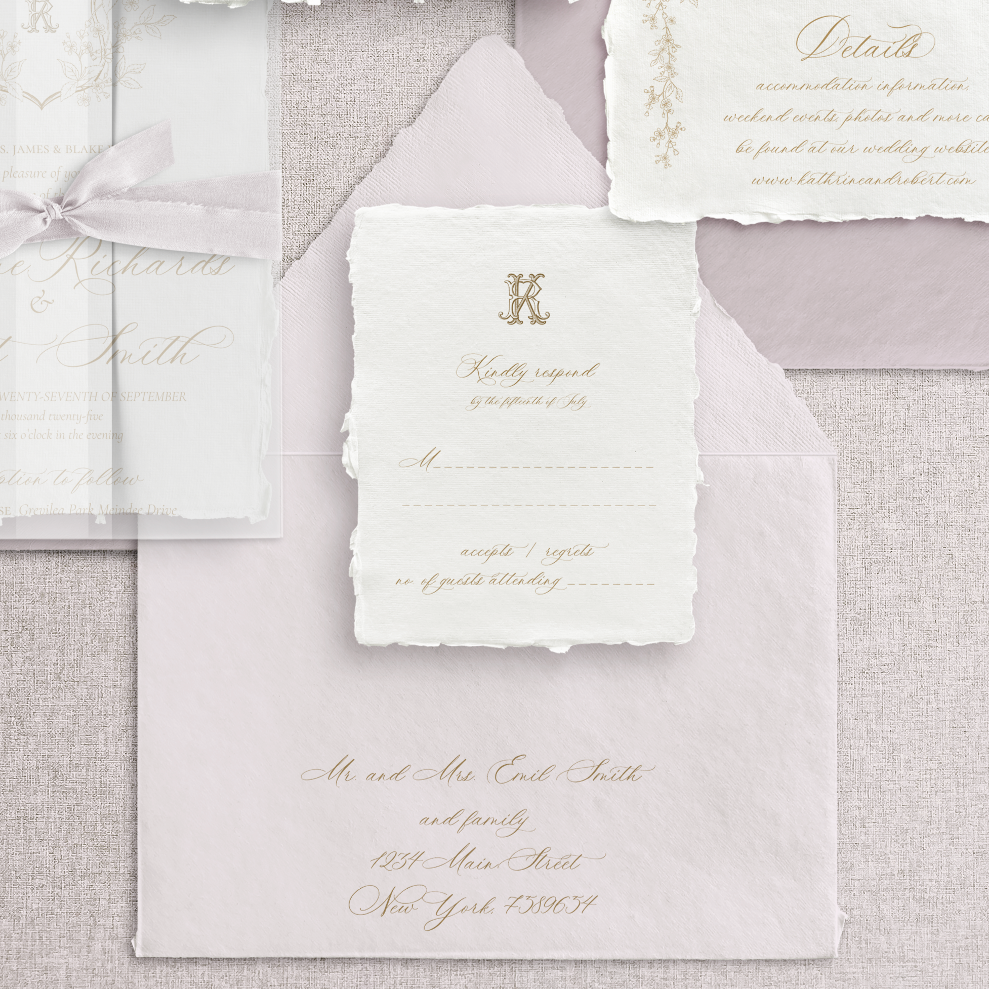 Katrine&#39;s wedding invitation