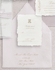 Katrine's wedding invitation