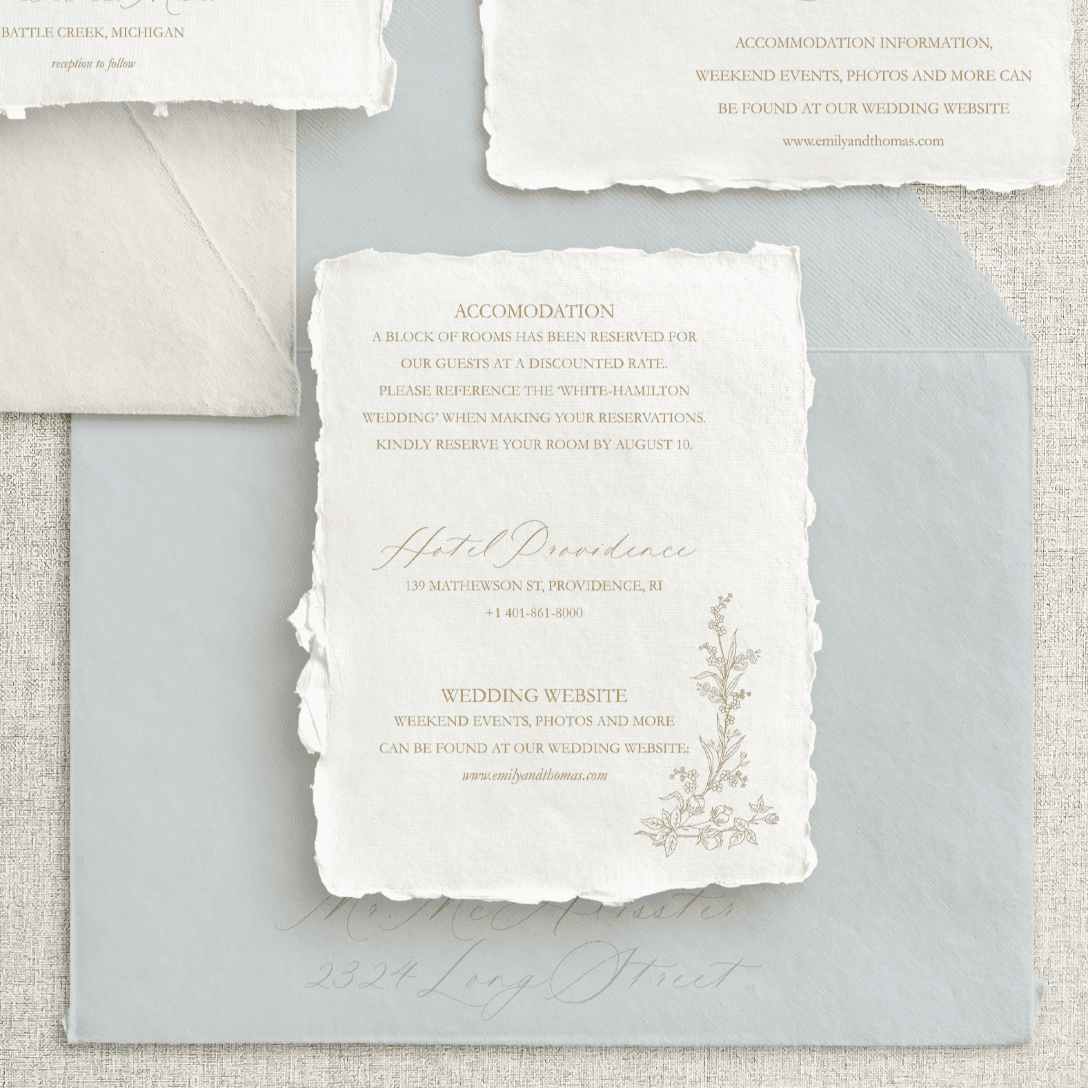 Emily&#39;s wedding invitation