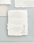 Emily's wedding invitation