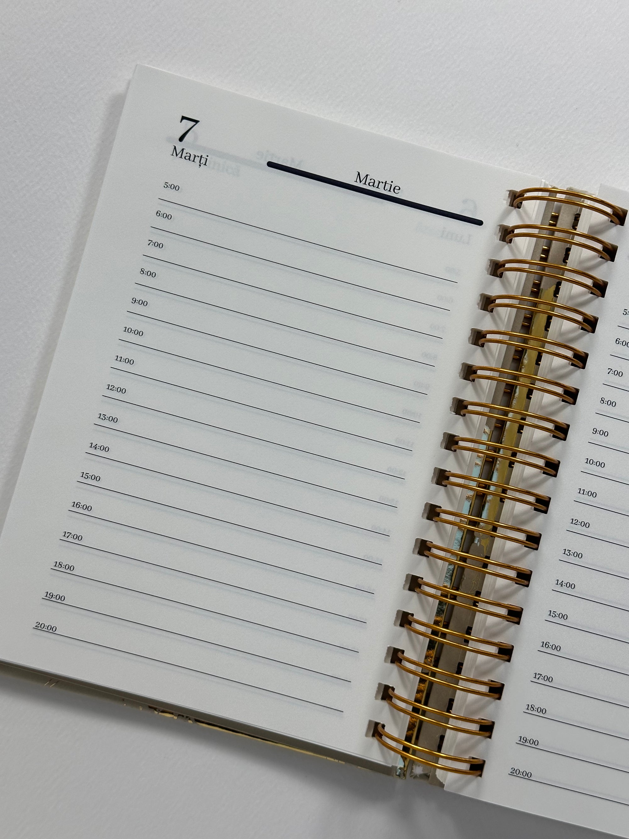 Agendă personalizată 