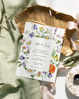 Invitatie nunta Floral Union