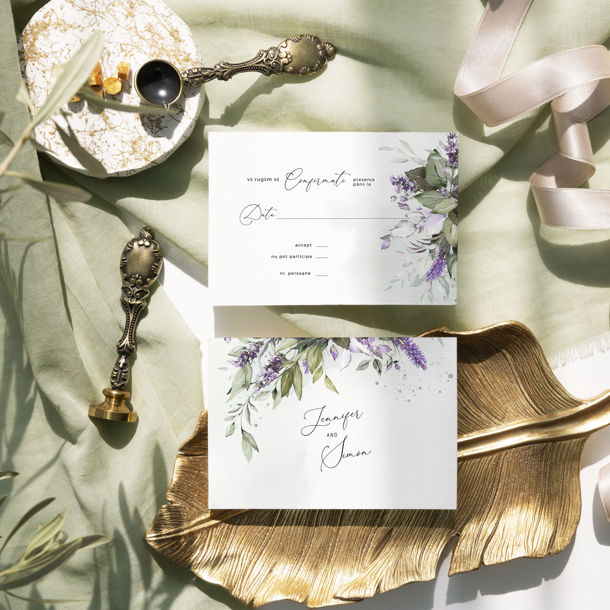 Confirmation card
