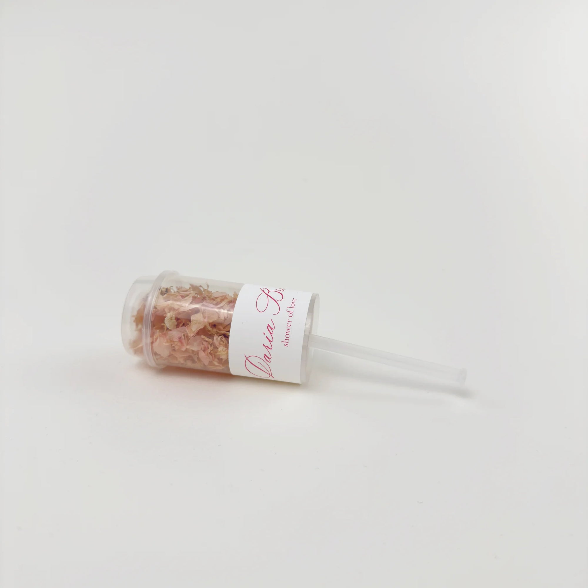 Confetti nuntă flori uscate naturale, ambalaj modern și personalizabil pentru mirese elegante – Diandra Events
