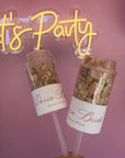 Confetti cu petale flori uscate pentru nuntă, perfect pentru intrarea mirilor și momente festive