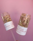Confetti floral personalizat cu flori uscate nuntă, accesorii sustenabile pentru ceremonii 