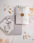 Olive Branch wedding invitation