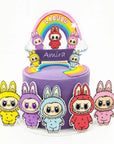 topper tort tematic personalizat cu personaj animat din acrilic plexiglas