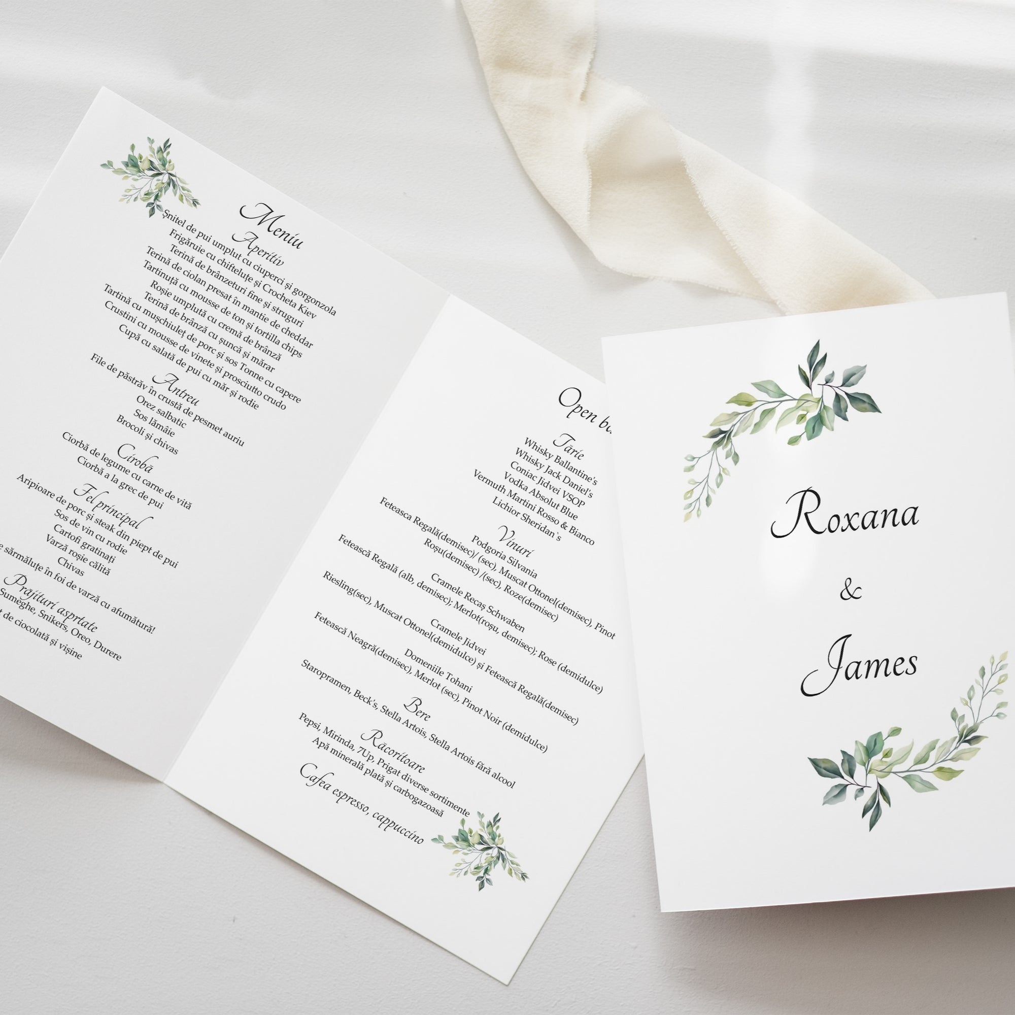 Book menu