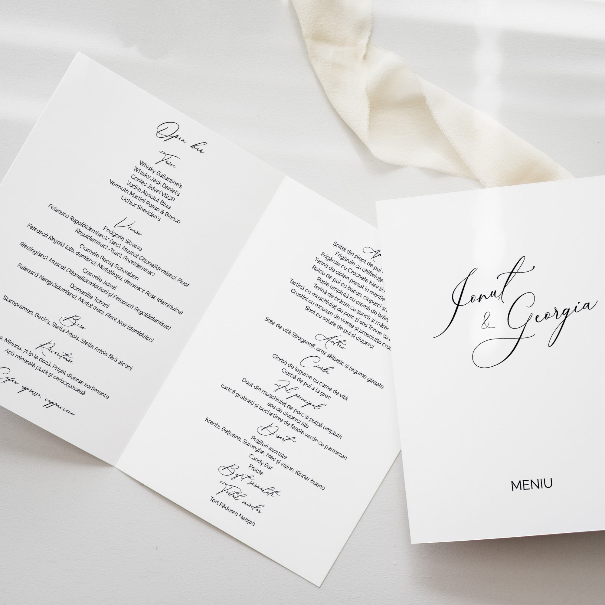 Book menu